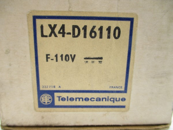 TELEMECANIQUE LX4-D16110 110V NSMP
