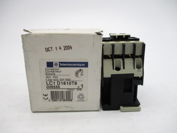 TELEMECANIQUE LC1D1810T6 480V NSMP