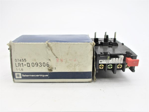 TELEMECANIQUE LR1-D09306 600VAC 1-1.6A NSMP