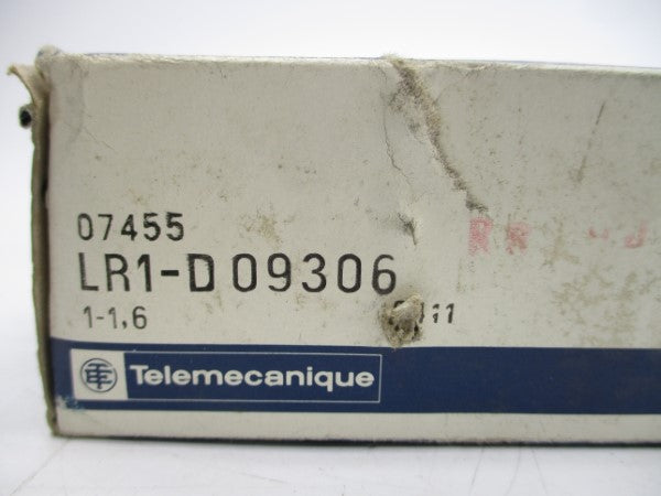 TELEMECANIQUE LR1-D09306 600VAC 1-1.6A NSMP