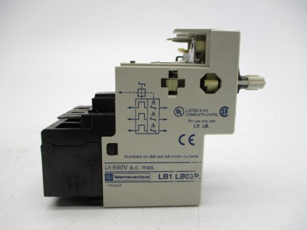 TELEMECANIQUE LB1LB03P05 690VAC 0.63-1A NSMP
