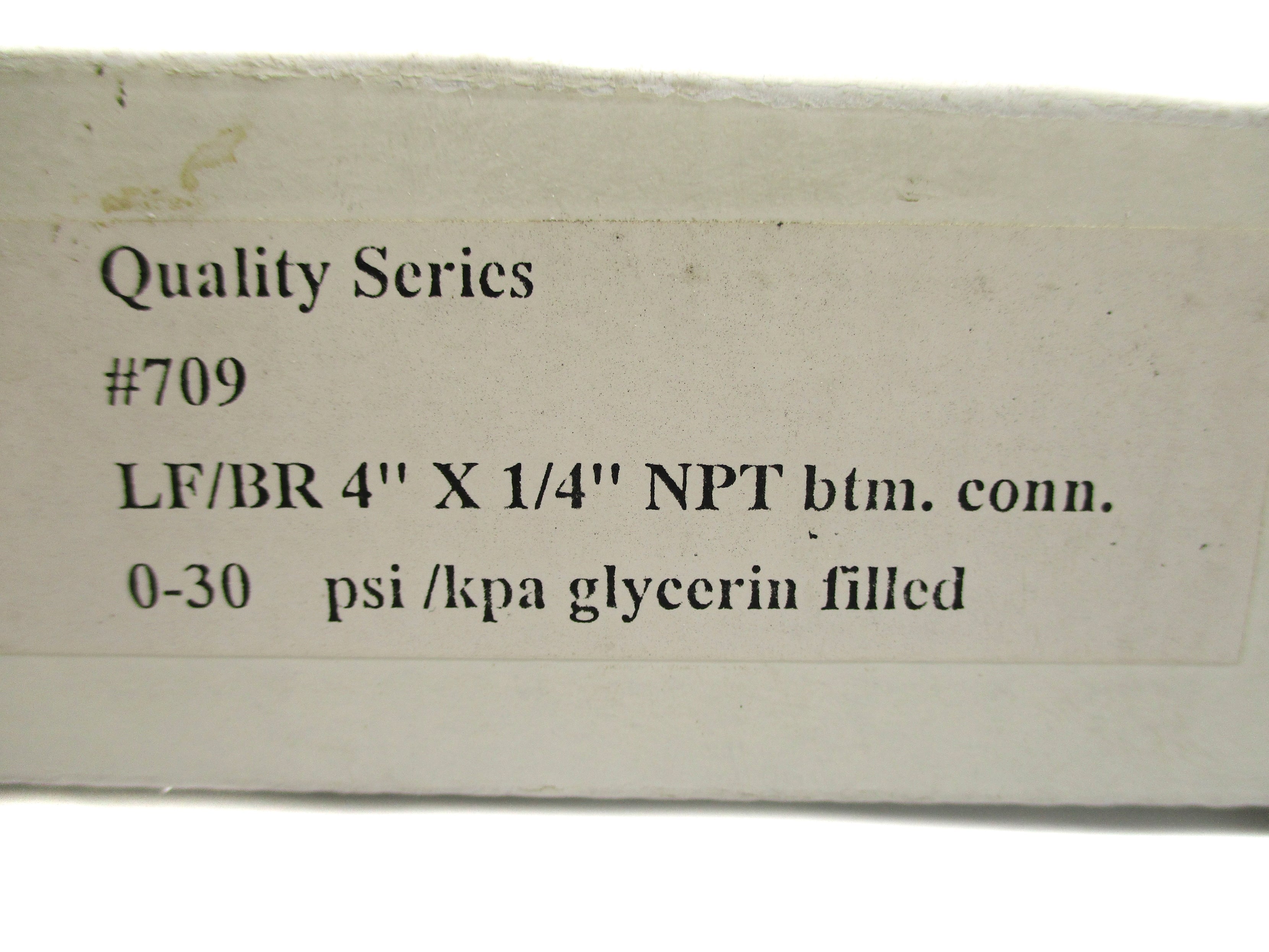 WINTERS 709 0-30PSI NSMP