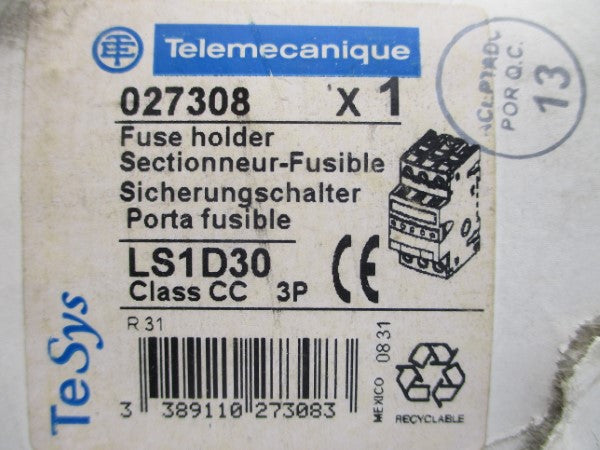 TELEMECANIQUE LS1D30 600V 30A NSMP