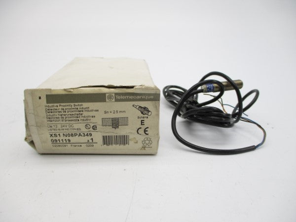 TELEMECANIQUE XS1N08PA349 12-24VDC NSMP