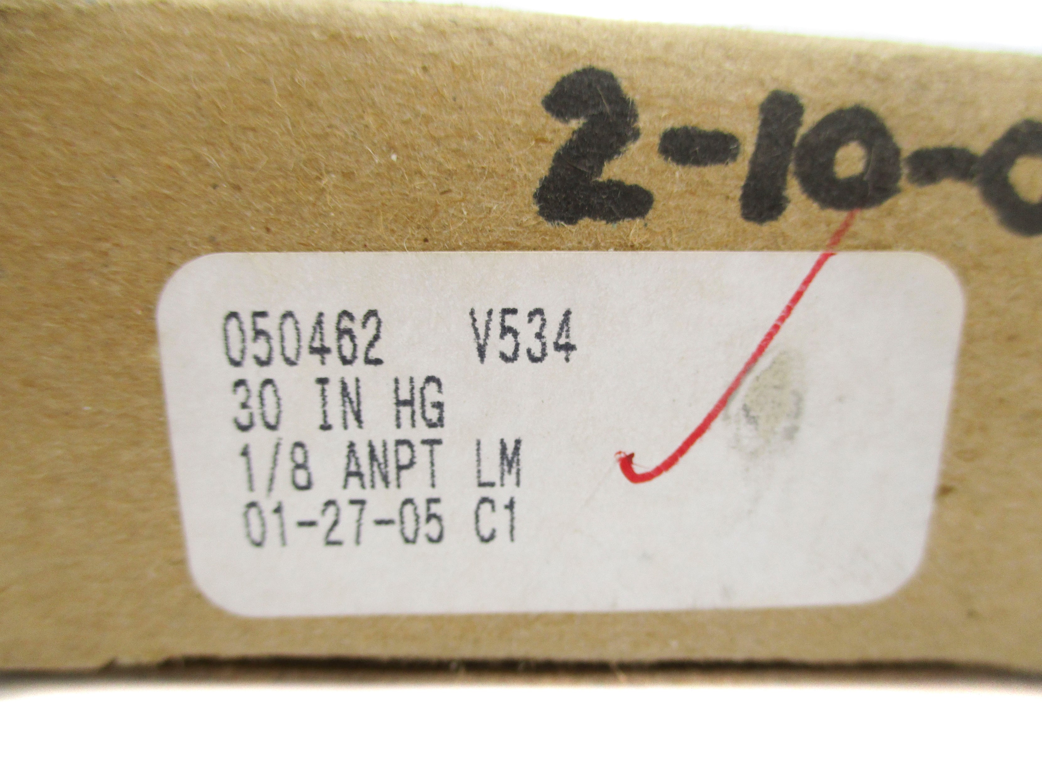 AMETEK 050462 0-30PSI NSMP
