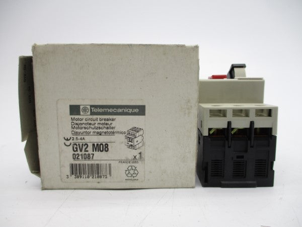 TELEMECANIQUE GV2M08 GV2-M08 690V 2.5-4A NSMP