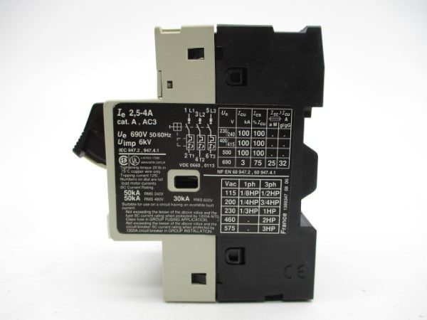 TELEMECANIQUE GV2M08 GV2-M08 690V 2.5-4A NSMP