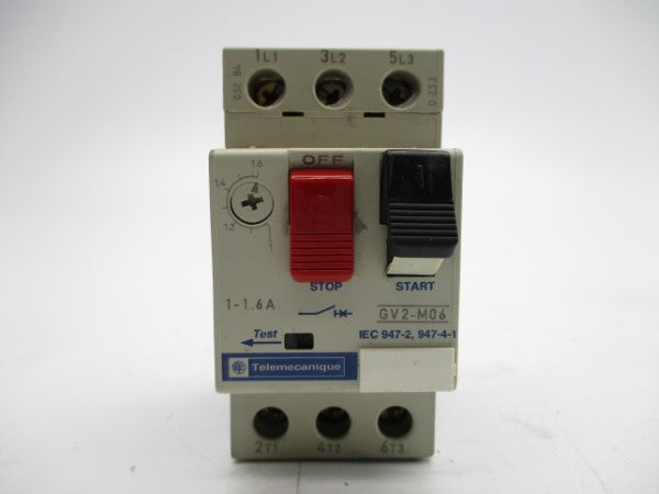 TELEMECANIQUE GV2-M06 575VAC 1-1.6A NSNP
