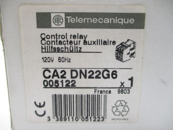 TELEMECANIQUE CA2DN22G6 120V NSMP