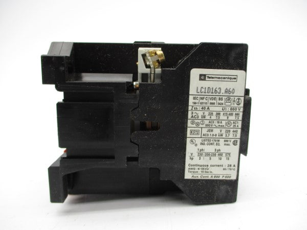 TELEMECANIQUE LC1D163JVA60 21/24V 16A NSMP