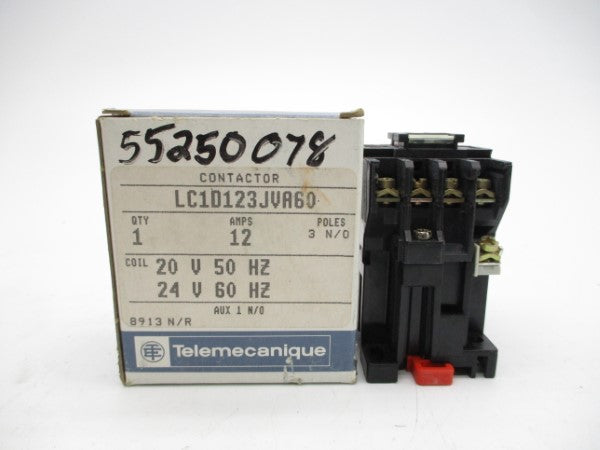 TELEMECANIQUE LC1D123JVA60 20/24V 12A NSMP