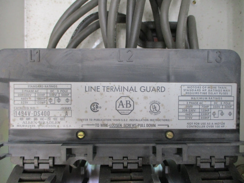 ALLEN BRADLEY 2112B-FDB-6P-28R SER. J 480V NSNP