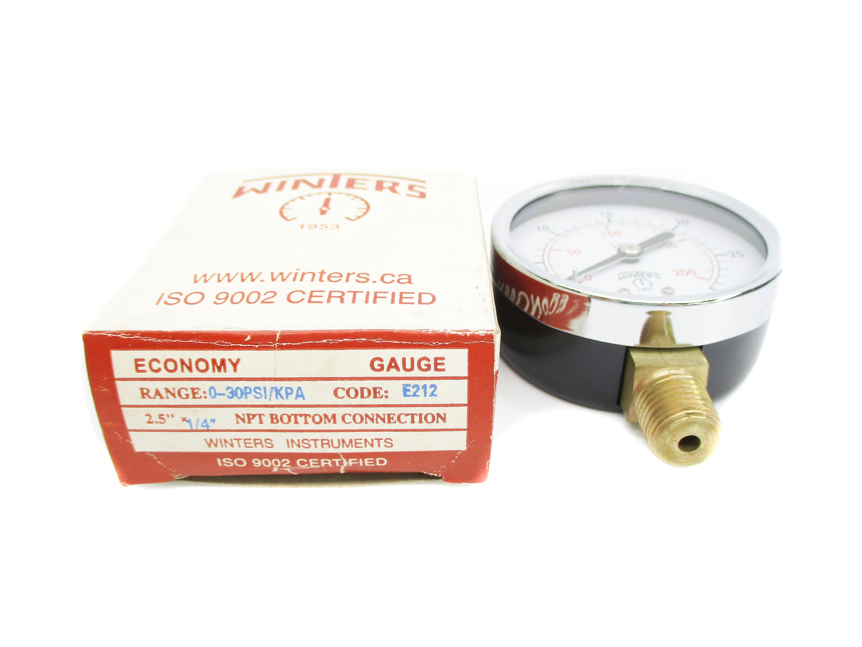 WINTERS E212 0-30PSI NSMP
