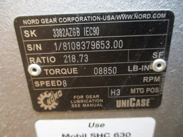 NORD SK3382AZGB NSMP