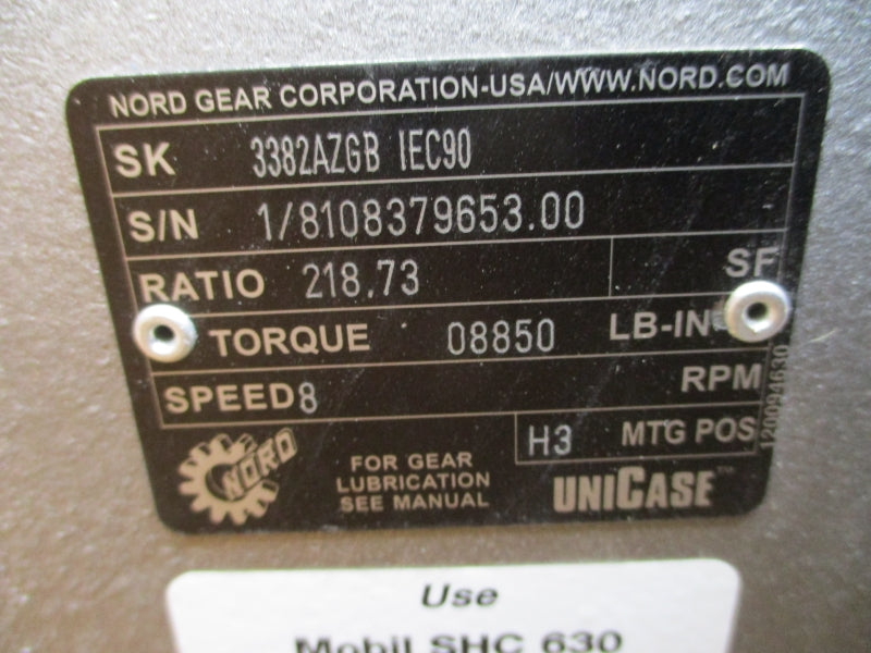 NORD SK3382AZGB NSMP