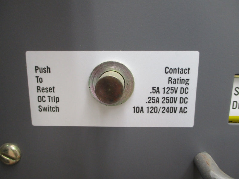 WESTINGHOUSE DS-206 I-A LSI 120VAC 800A NSNP