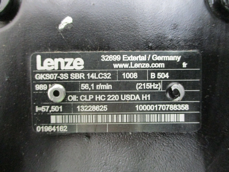 LENZE GKS07-3SSBR14LC32 NSNP