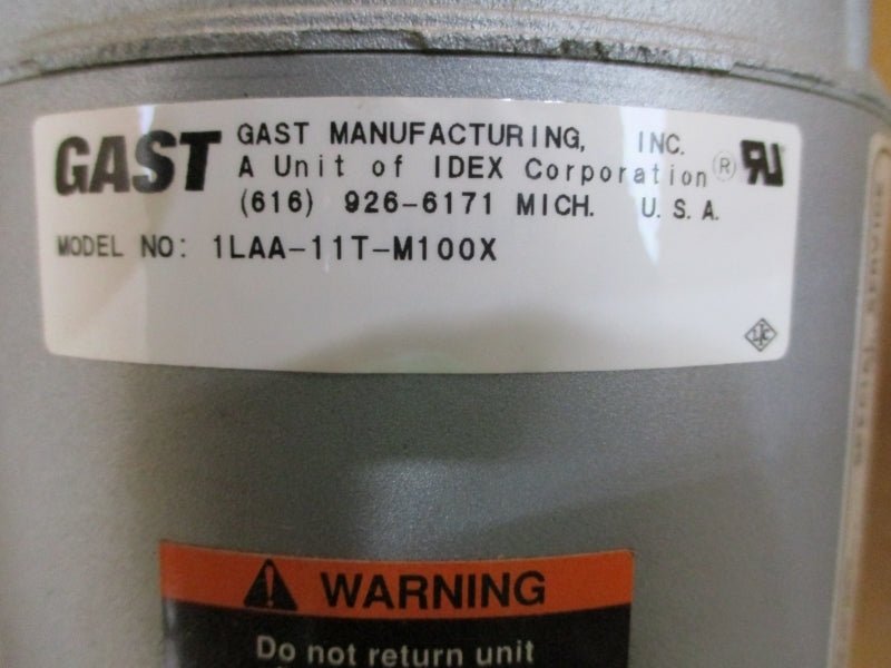 GAST 1LAA-11T-M100X 115V 3.9A NSMP