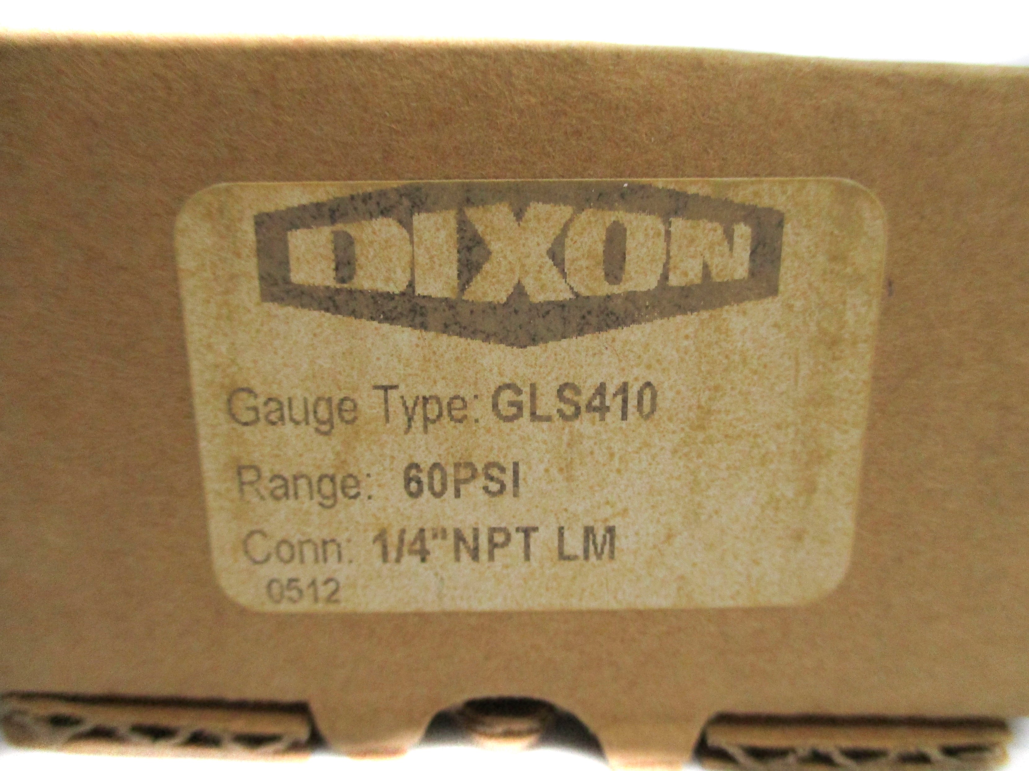 DIXON GLS410 0-60PSI NSMP