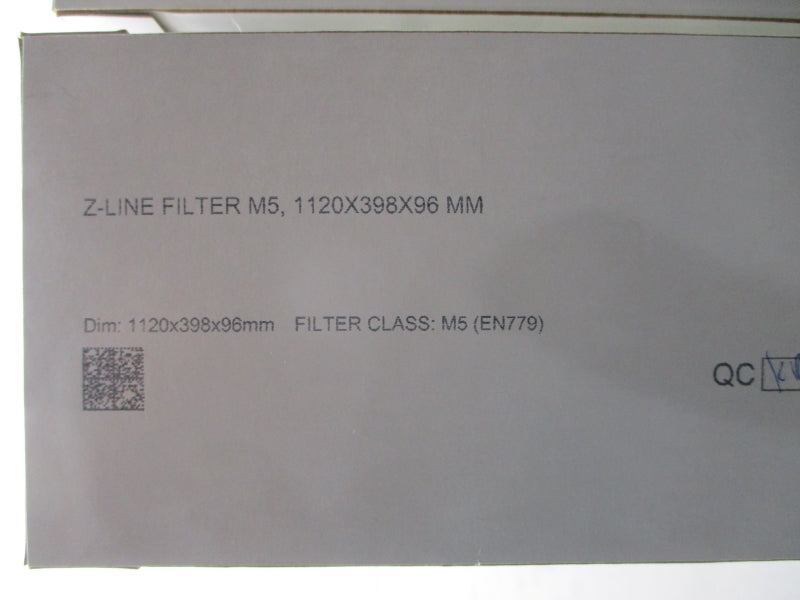 Z-LINE FILTER M5 1120X398X96MM (PKG OF 3) NSMP