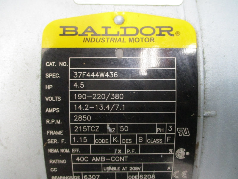 GAST R6P355A 37F444W436 208-230/460V 19.5-18.2/9.1A NSNP