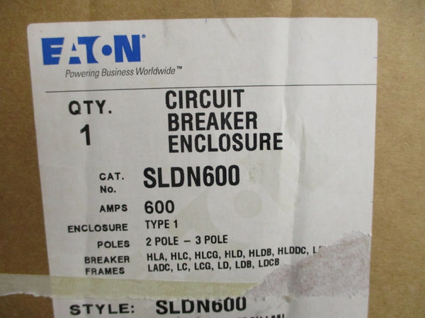 EATON SLDN600 HLD3600F 600VAC 600A NSMP