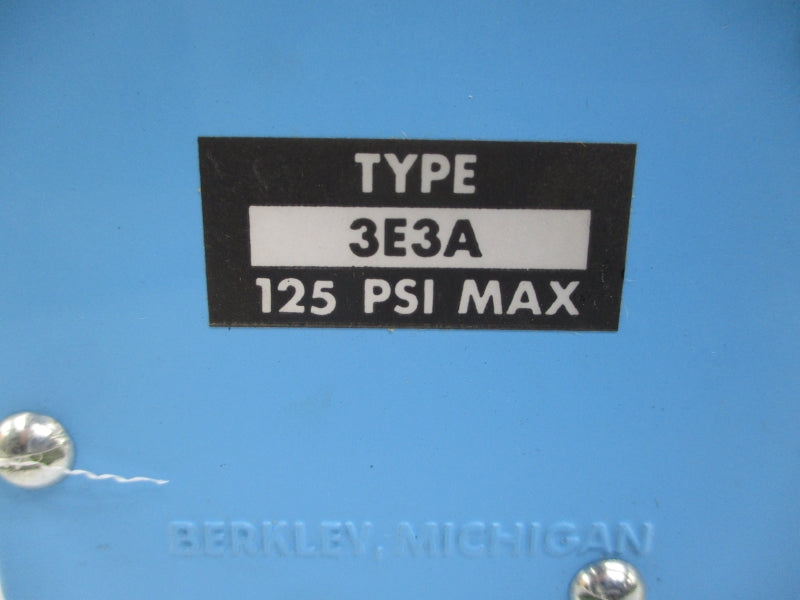 WARRICK CONTROLS 3E3A 125PSI NSNP