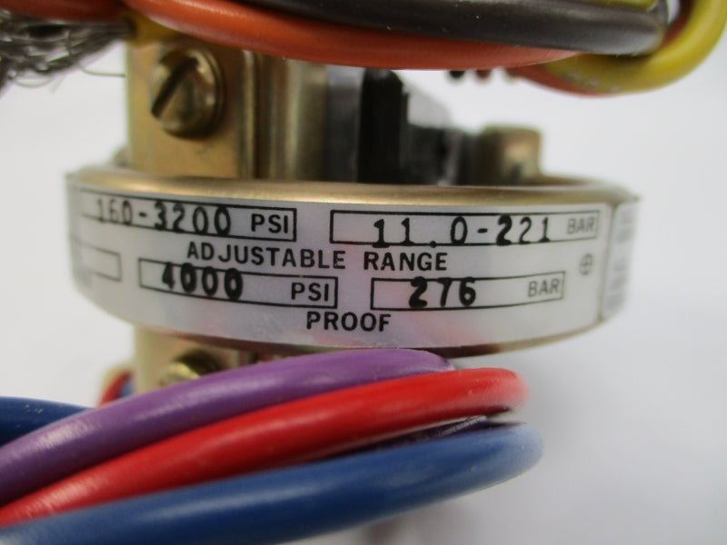 BARKSDALE B2S-H32 600VAC 160-3200PSI NSMP