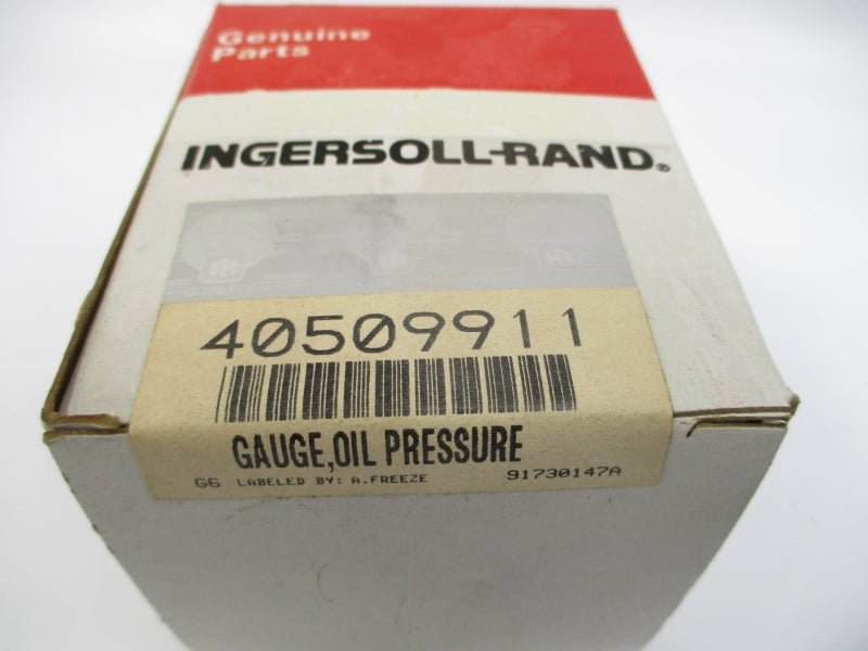 INGERSOLL RAND 40509911 0-60PSI NSMP