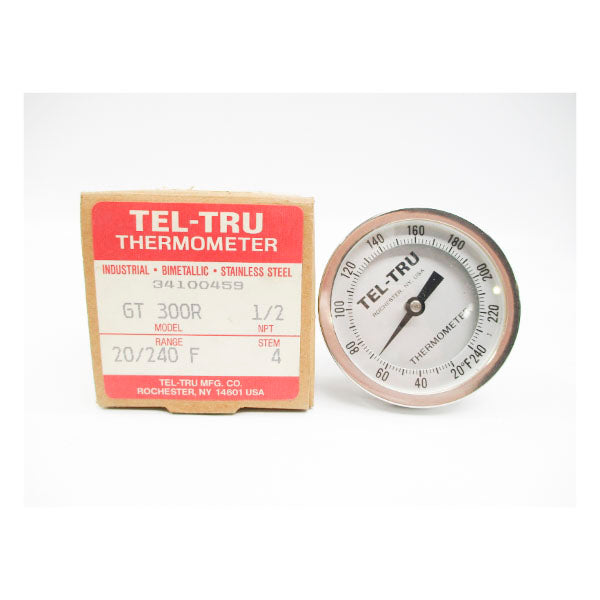 TEL-TRU GT300R 20/240'F 1/2" STEM4 NSMP