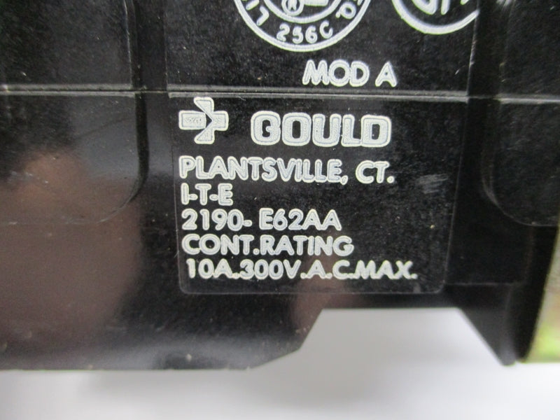 GOULD 2190-E62AA 110/120V 10A NSNP