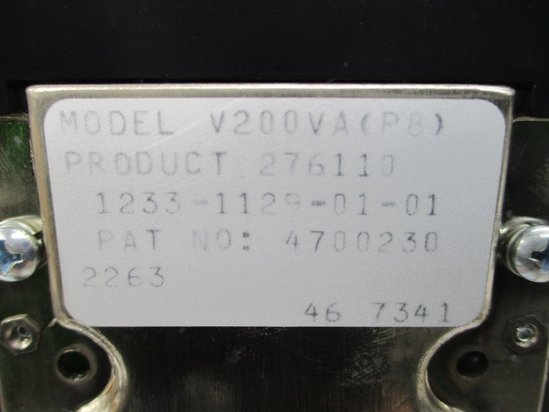 VICON INDUSTRIES V200VA(P8) 276110 115VAC NSNP