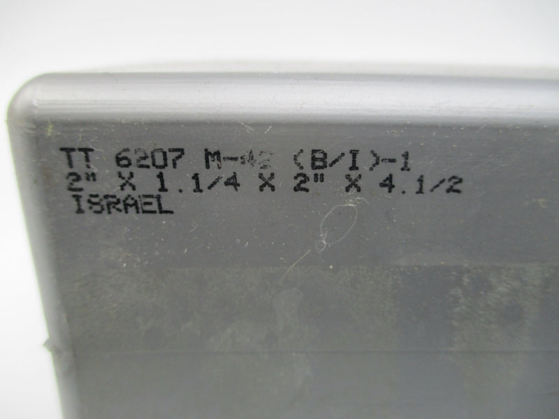 HANITA TT6207M-42 2"X1.1/4 X 2"X 4.1/2 NSMP