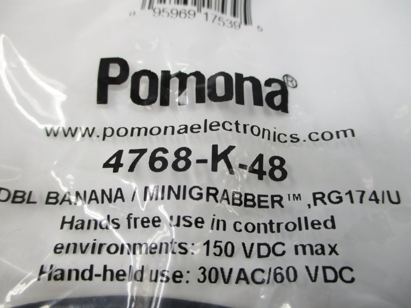 POMONA ELECTRONICS 4768-K-48 30VAC NSMP