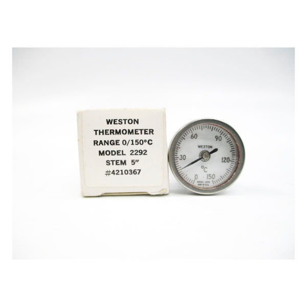 WESTON THERMOMETER 2292 4210367 0/150'C STEM5 NSMP