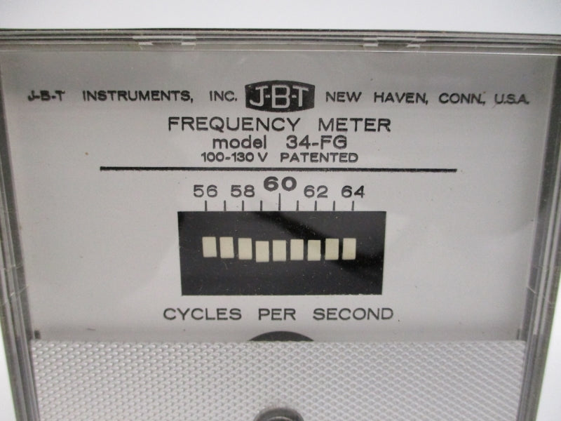 JBT INSTRUMENTS 34-FG 100-130V 56-64S NSNP