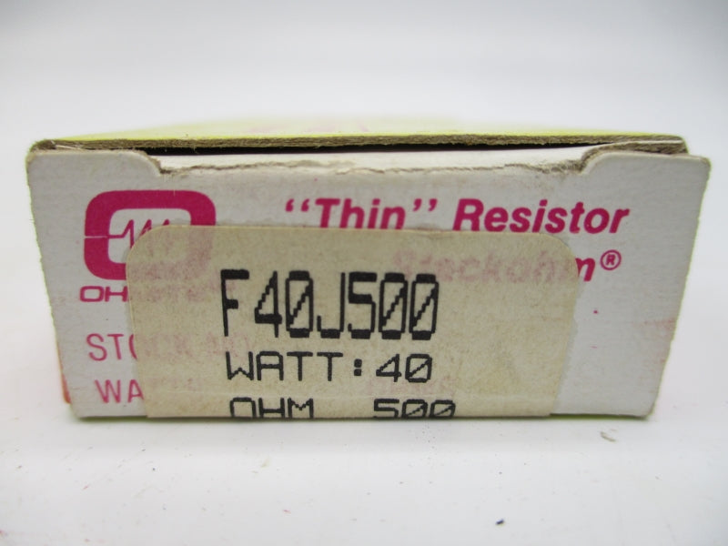 OHMITE F40J500 NSMP