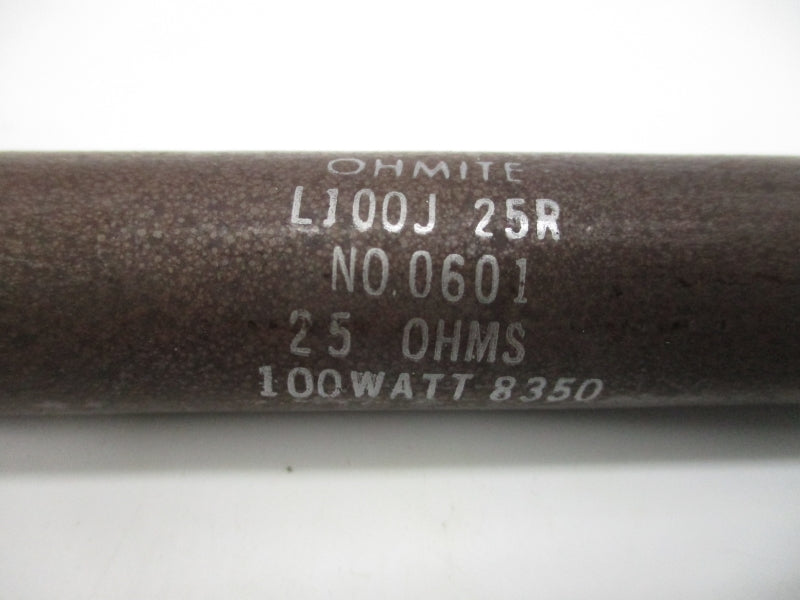 OHMITE 0601 LJ100J25R NSMP