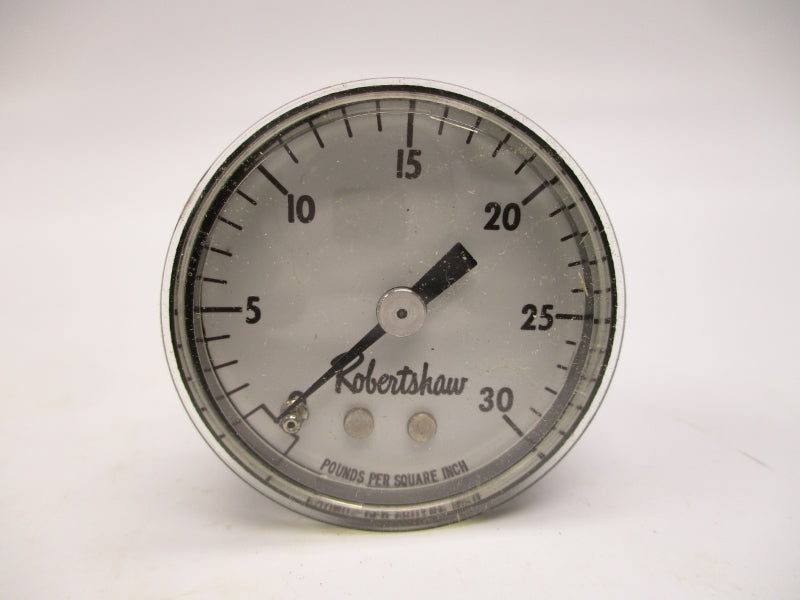 ROBERTSHAW 2420-001 0-30PSI 1-1/2" NSMP