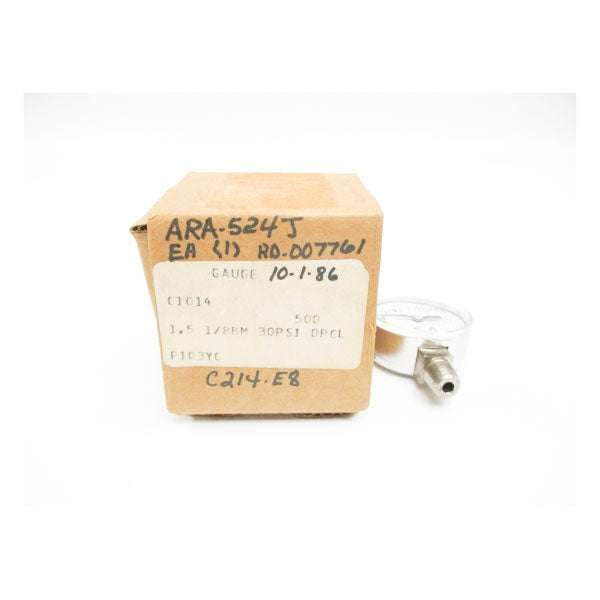 FOXBORO P103YC 0-30PSI 1.5" NSMP