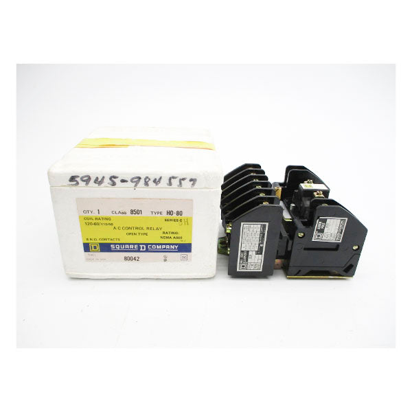 SQUARE D 8501H0-80 SER. C 110/120V 60A NSMP