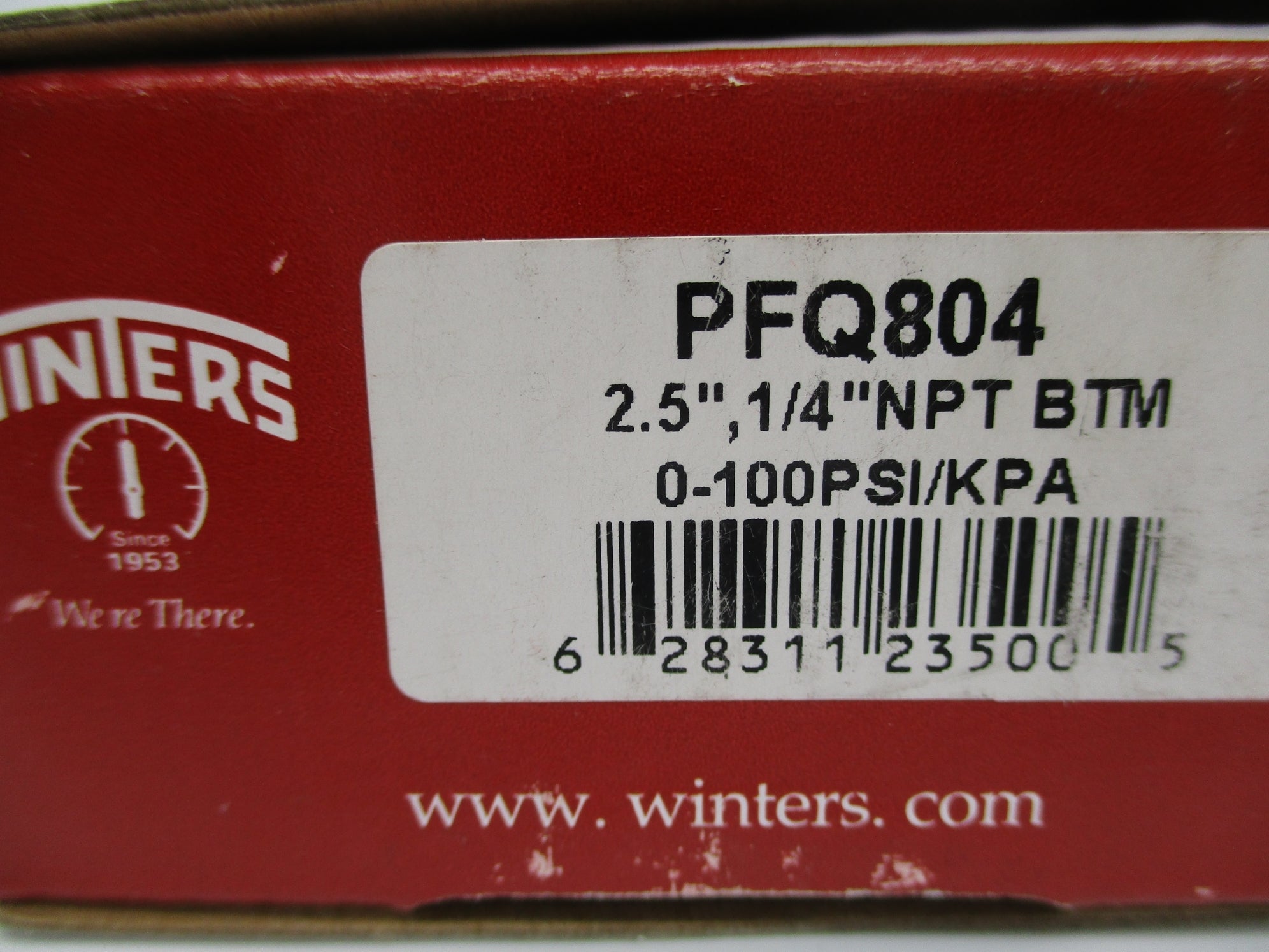 WINTERS PFQ804 0-100PSI (AS PICTURED) NSMP
