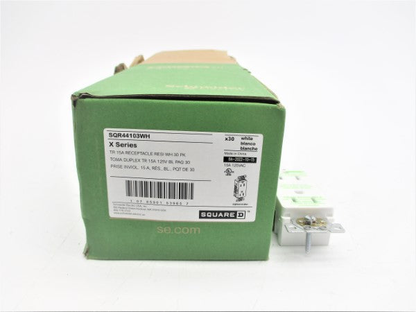 SQUARE D SQR44103WH 125VAC 15A (PKG OF 30) NSMP