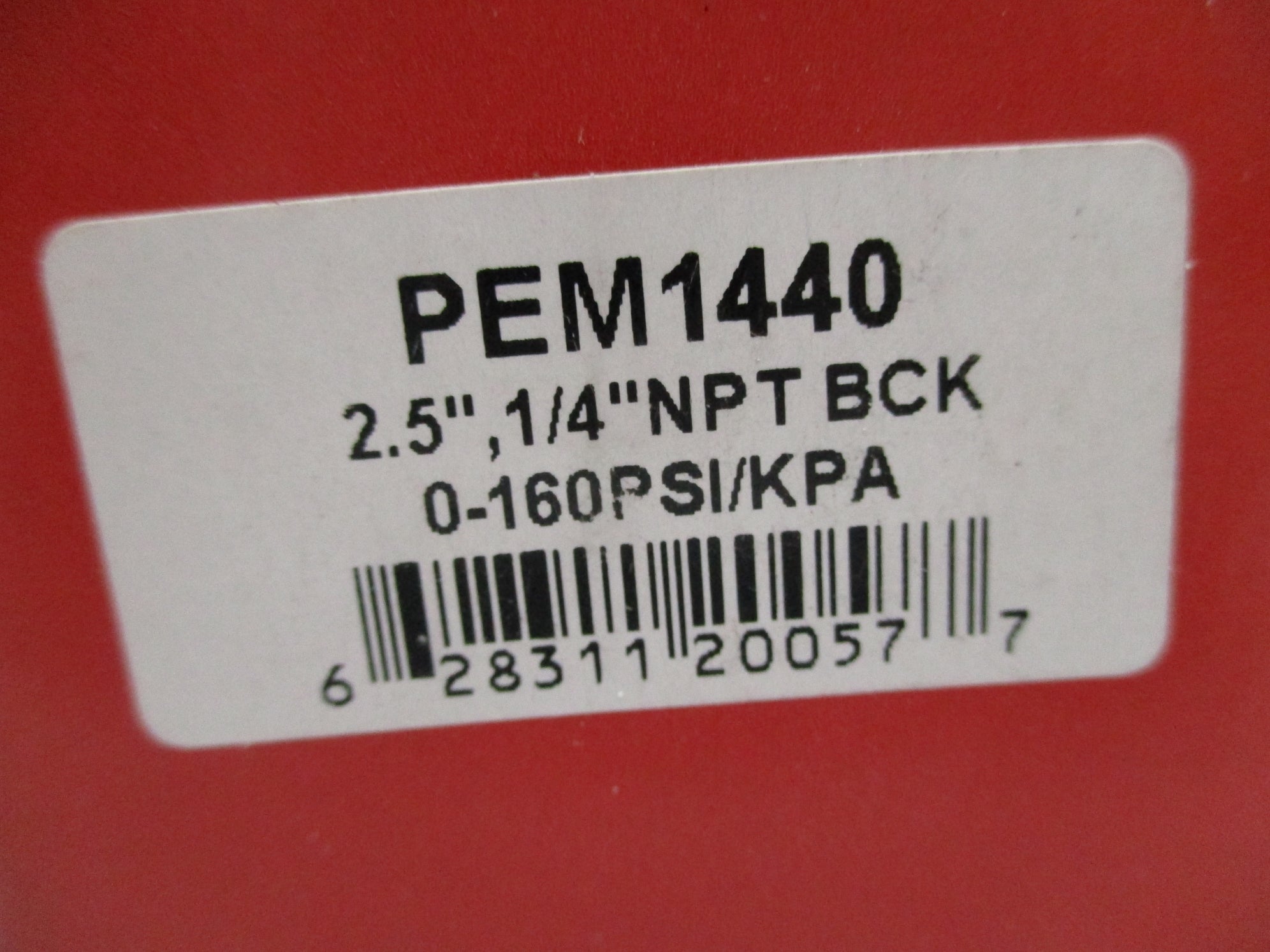 WINTERS PEM1440 0-160PSI NSMP