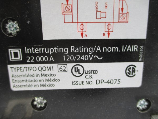 SQUARE D QOM70VH 120/240V 70A NSNP