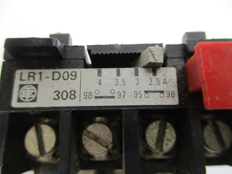TELEMECANIQUE LR1-D09308 600VAC 2.5-4A UNMP