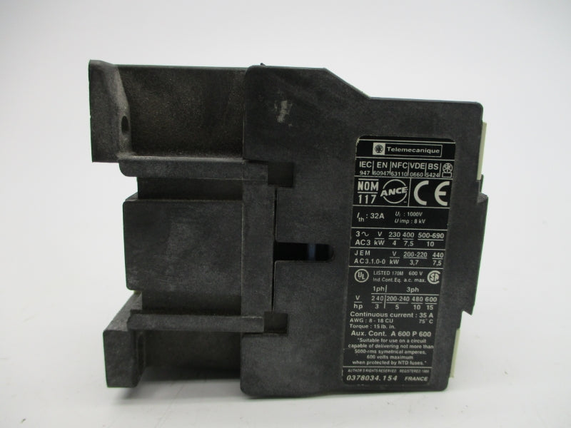 TELEMECANIQUE LC1D1810B6 24V 32A NSNP