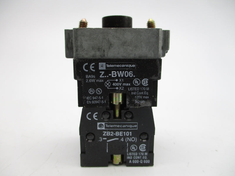 TELEMECANIQUE ZB2BW063 120V NSMP
