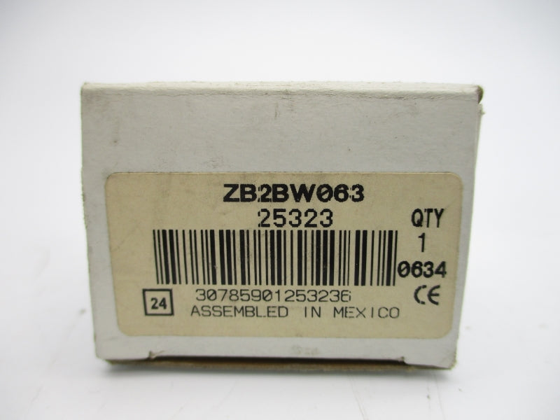 TELEMECANIQUE ZB2BW063 120V NSMP