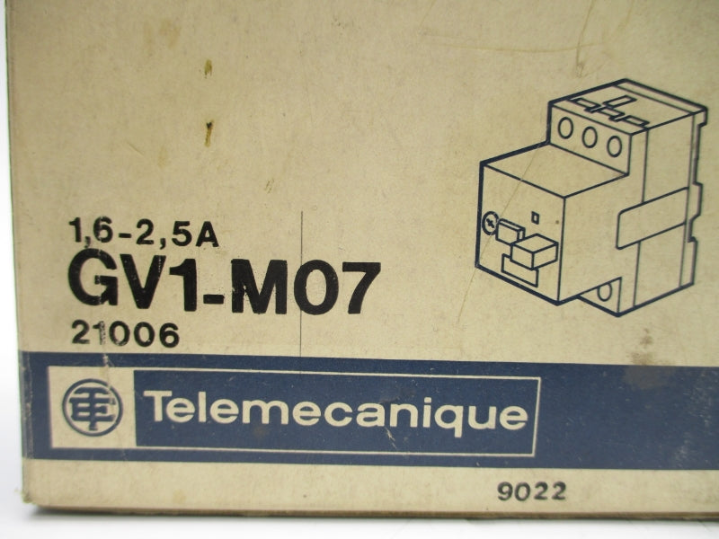 TELEMECANIQUE GV1-M07 660V 1.6-2.5A NSMP